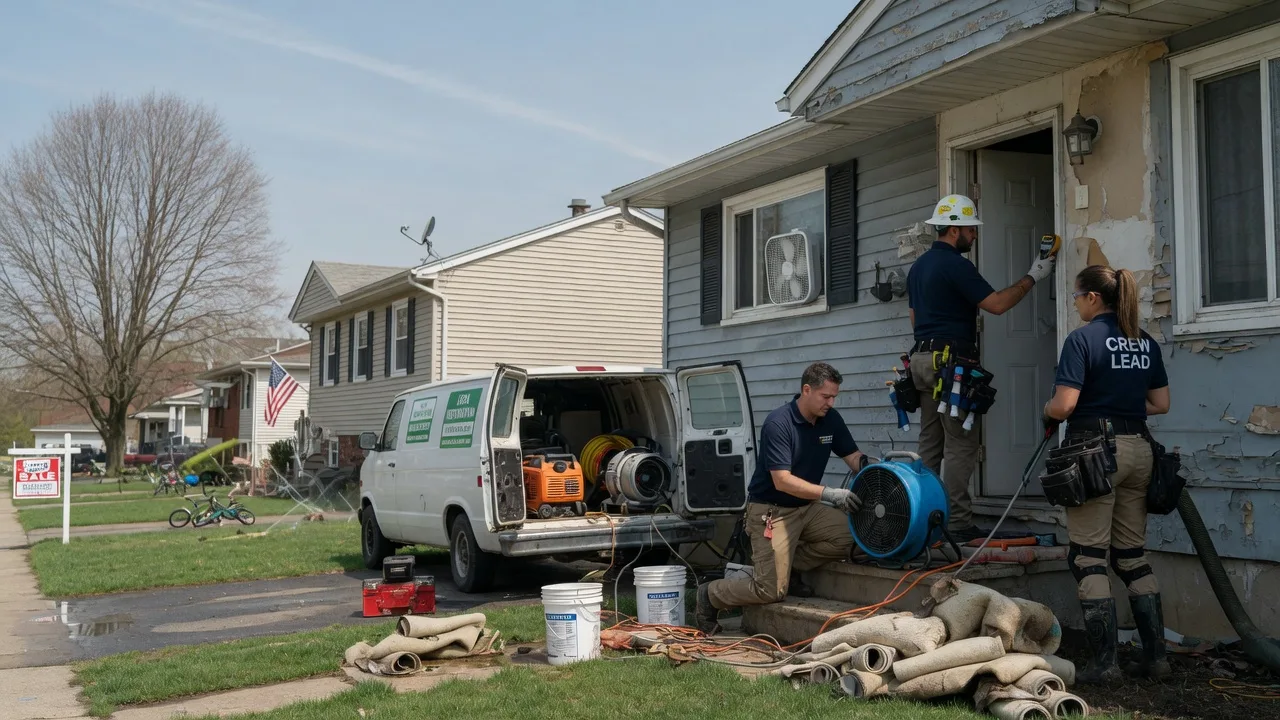 Flood Cleanup in Mountville, PA near me